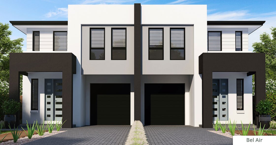 Double storey house - facades banksia bel air