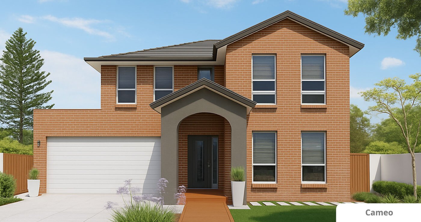 Big modern duplex house